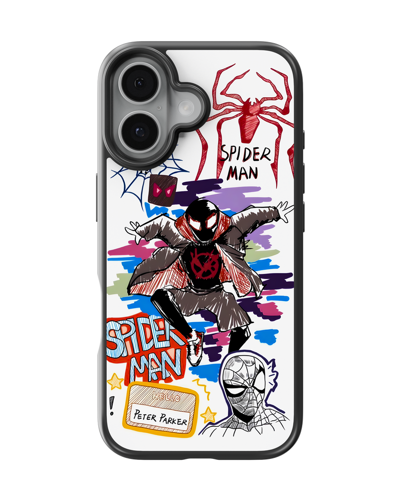 Marvel Impact Case (Miles Morales Sketch)