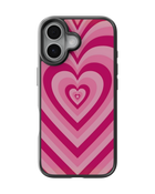 Y2K Impact Case (Pink Hearts)