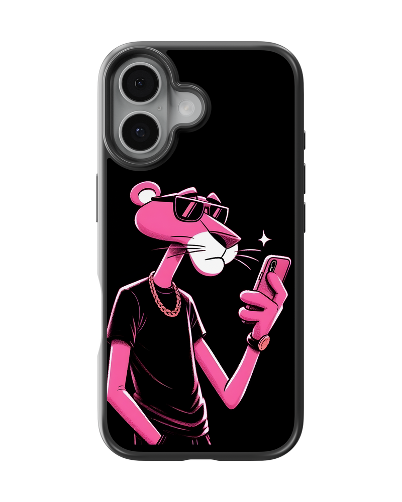 Cartoon Impact Case (Pink Panther Dark)