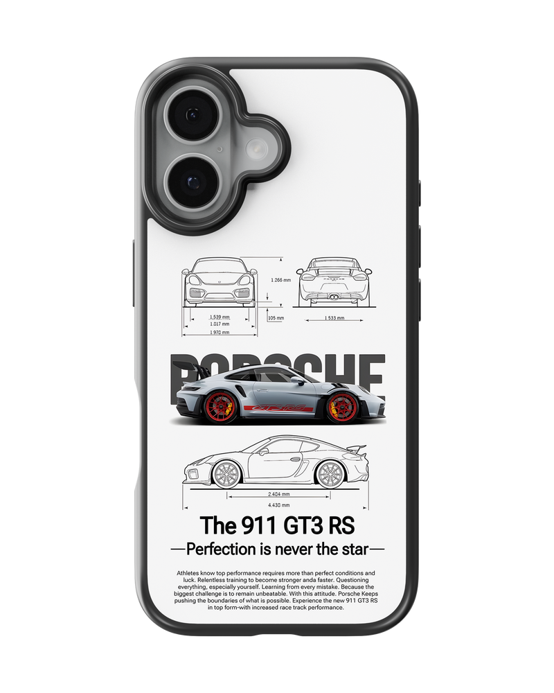 Sports Car Impact Case (Porsche The 911 GT3 RS)