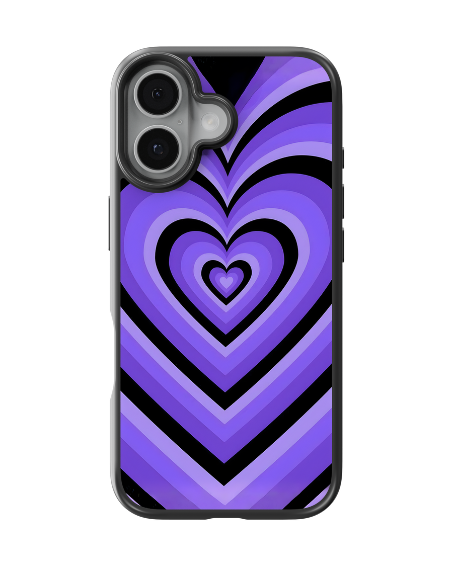 Y2K Impact Case (Purple Hearts)