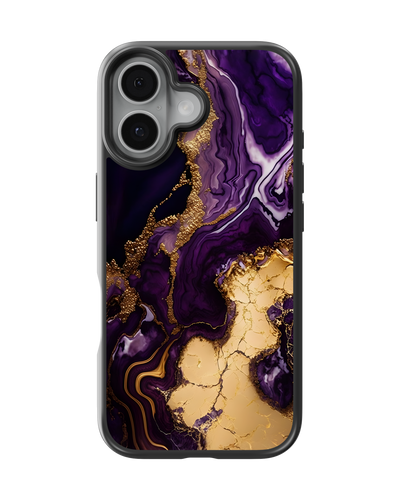 Marbel Mobile Cover (Purple Marbel)