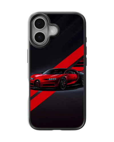 Sports Car Mobile Cover (Red Chiron)