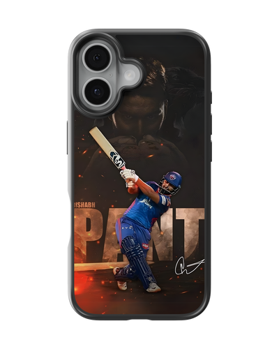 Cricket Mobile Cover (Rishabh Pant)