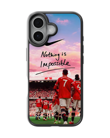 Football Mobile Cover (Ronaldo Nothing is Impossible)