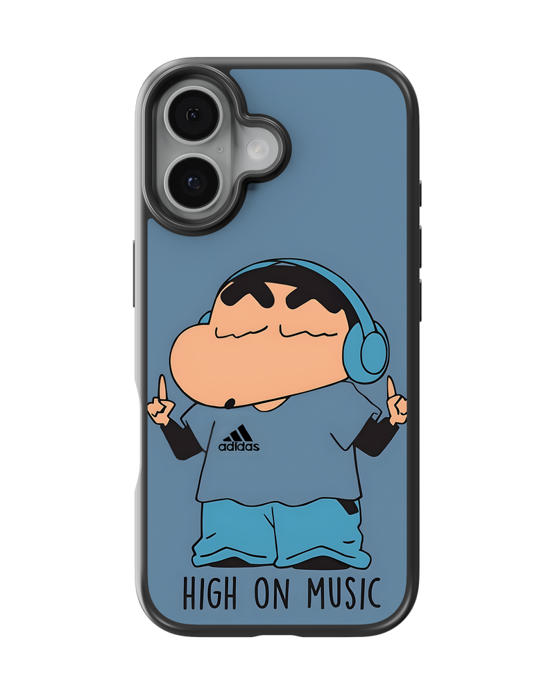 Cartoon Impact Case (Shinchan High on Music)