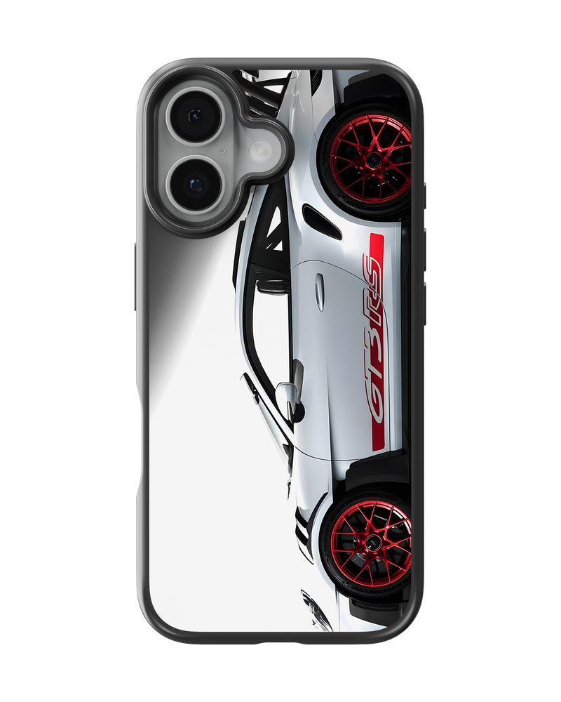 Sports Car Impact Case (White GT3 RS)