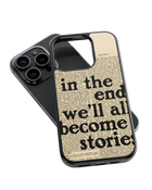 Whispers On Papers Mobile Cover (The End)
