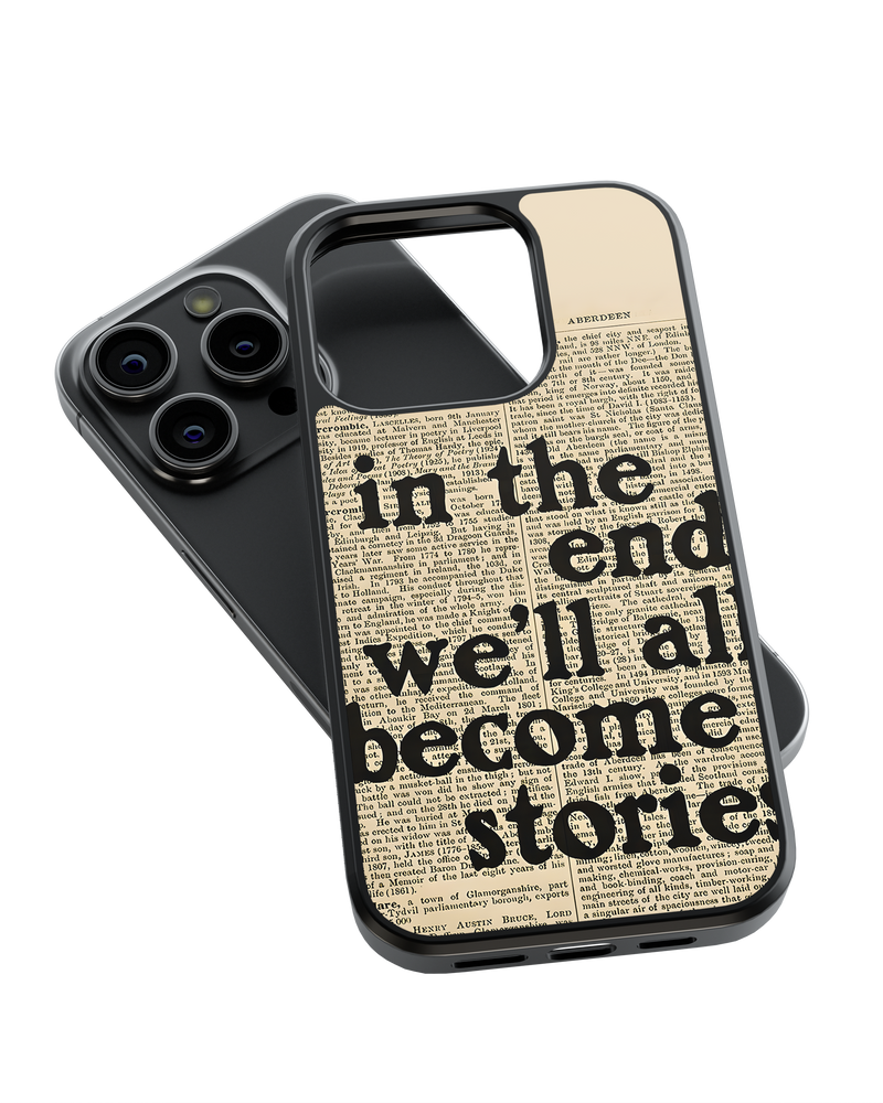Whispers On Papers Mobile Cover (The End)