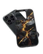 Marbel Impact Case (Black Marbel)