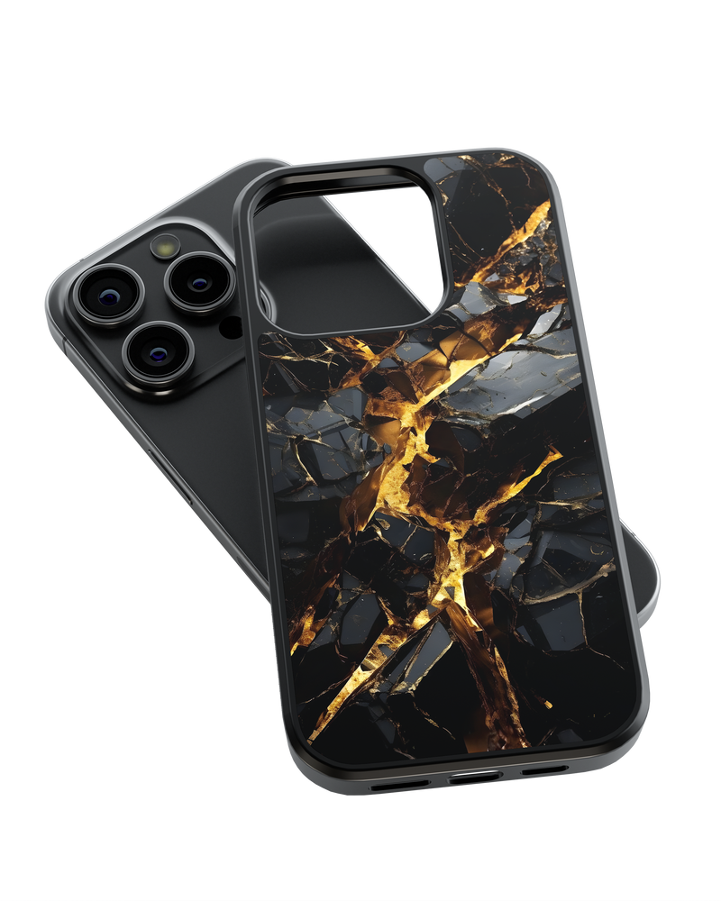 Marbel Impact Case (Black Marbel)