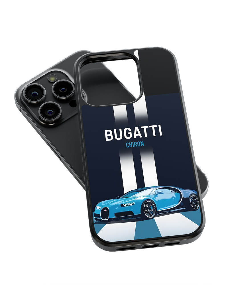 Sports Car Impact Case (Bugatti Chiron)