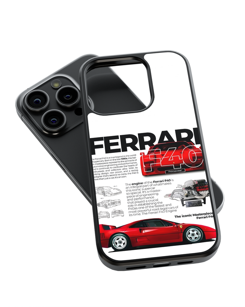 Sports Car Impact Case (Ferrrari F40)