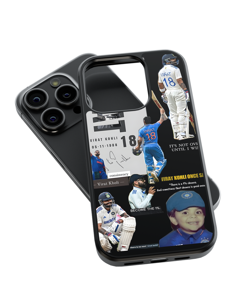 Cricket Impact Case (King Kohli Collage)
