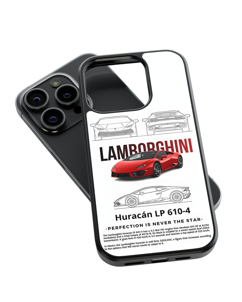 Sports Car Impact Case (Lamborghini Huracan)