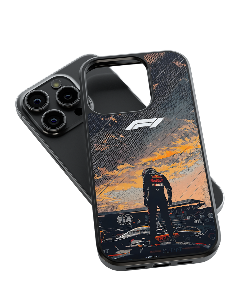 Formula 1 Impact Case (Max Verstappen Sunset)