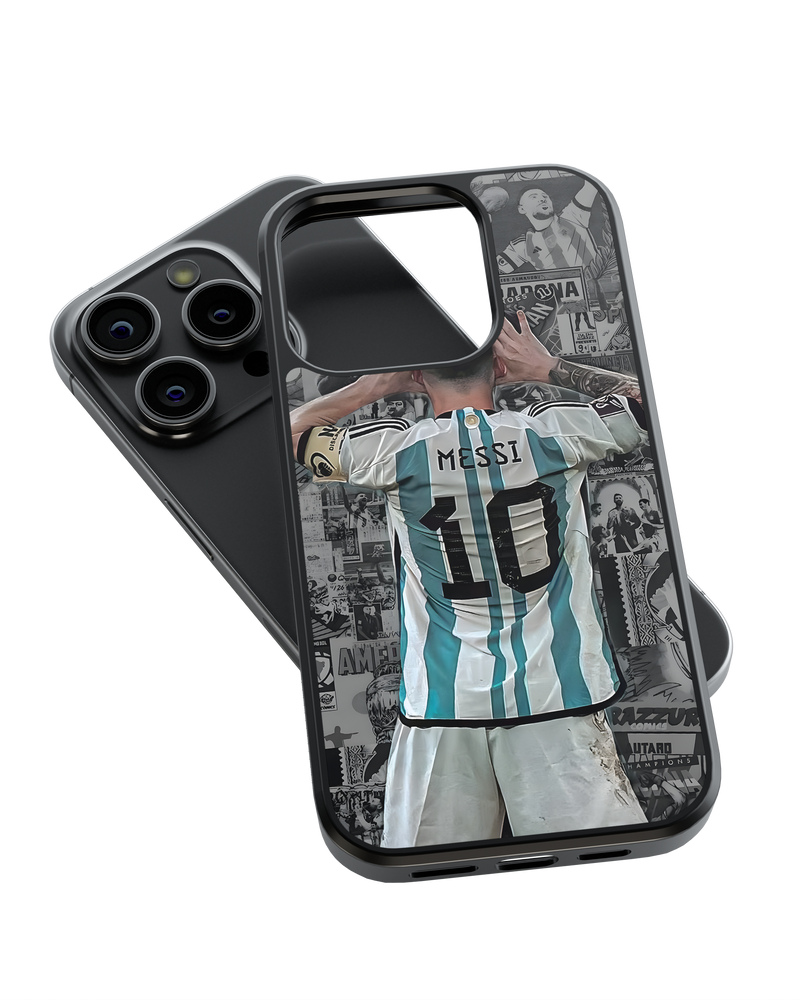 Football Mobile Cover (Messi Collage)