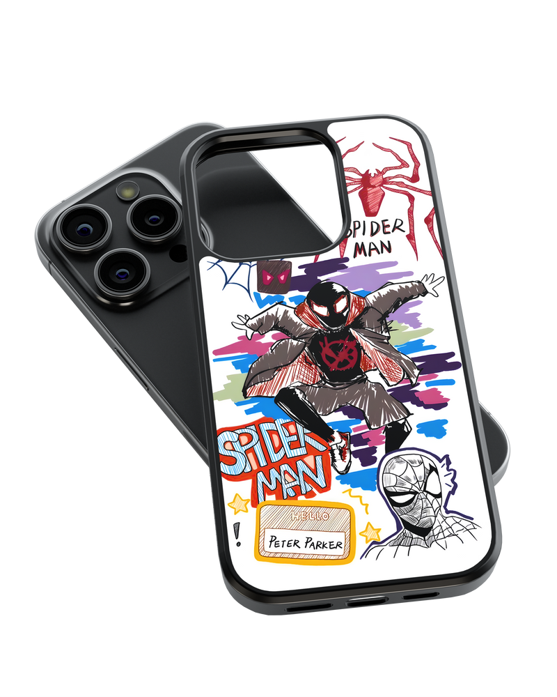 Marvel Impact Case (Miles Morales Sketch)