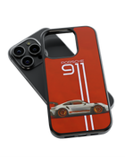 Sports Car Impact Case (Porsche 911 Red)