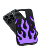 Y2K Impact Case (Purple Flame)