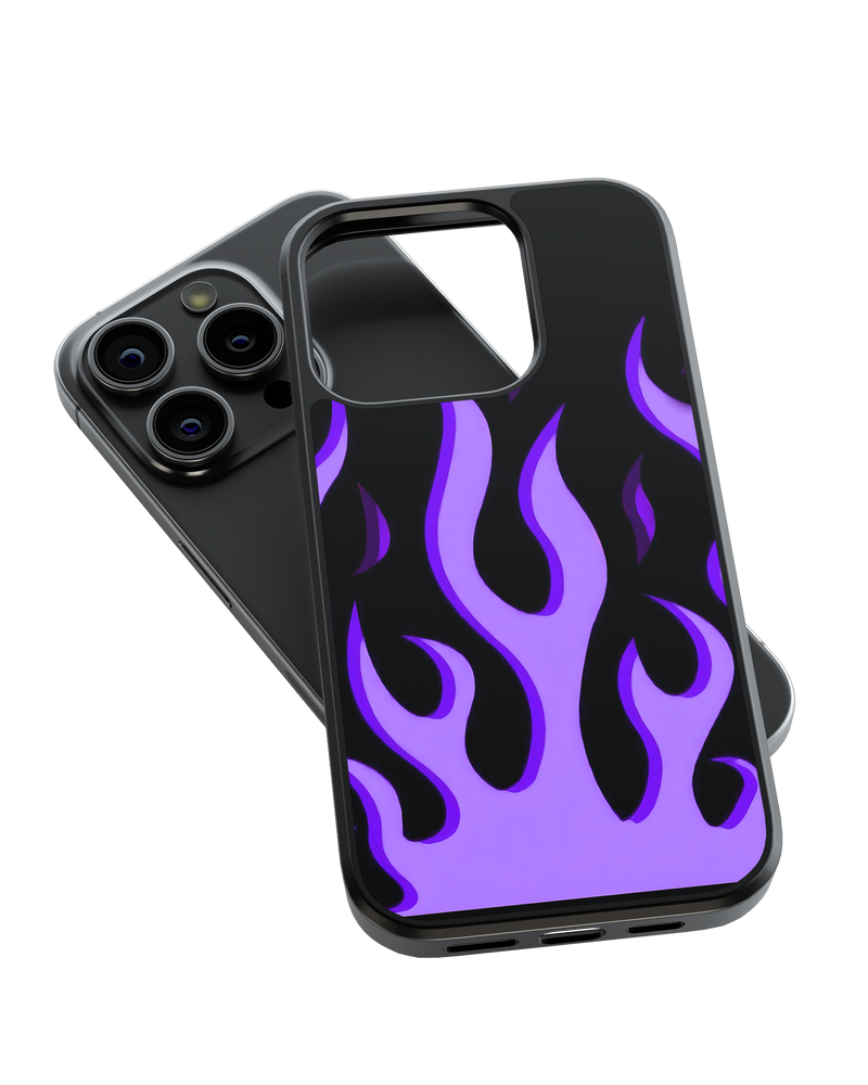 Y2K Impact Case (Purple Flame)