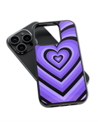 Y2K Impact Case (Purple Hearts)
