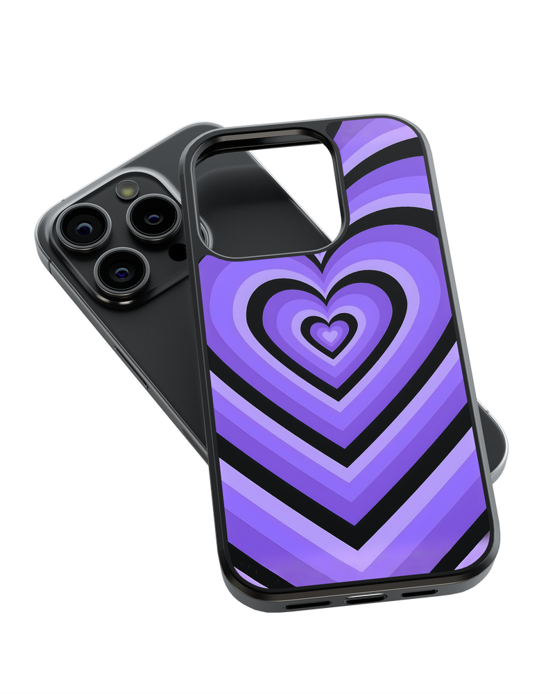 Y2K Impact Case (Purple Hearts)