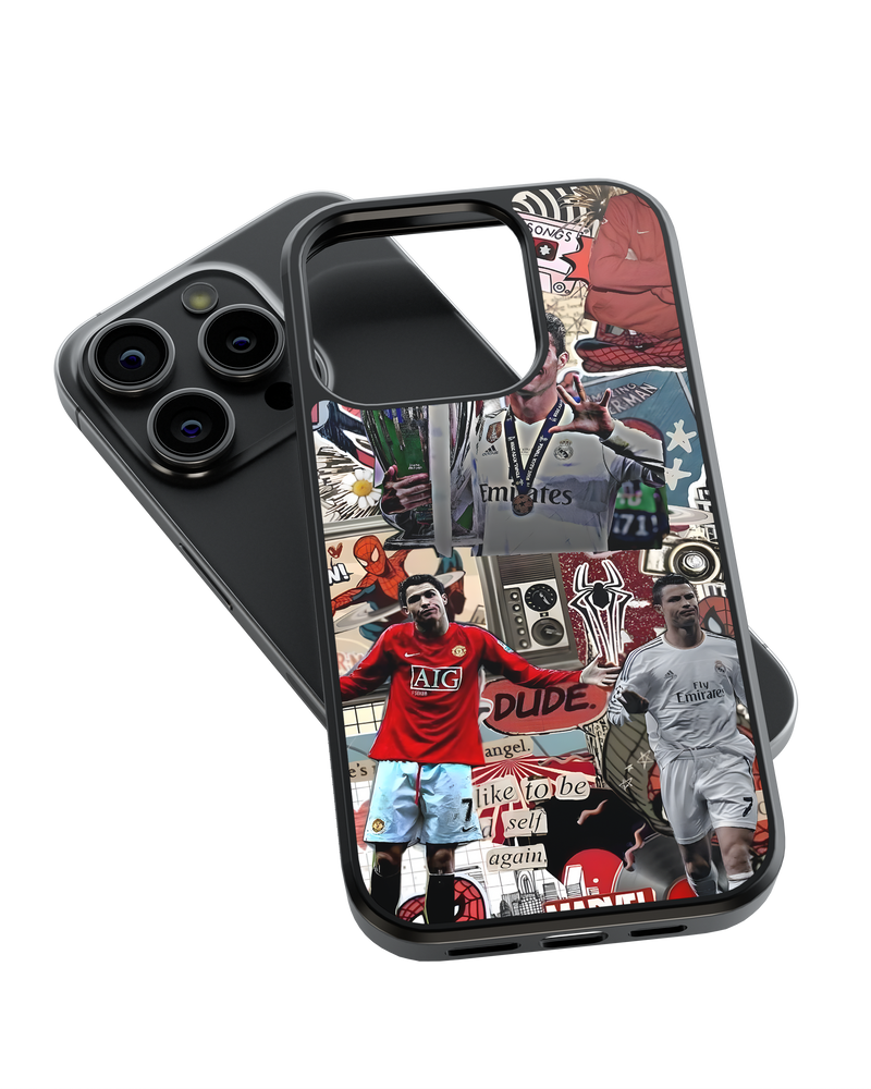 Football Mobile Cover (Ronaldo x Spiderman)