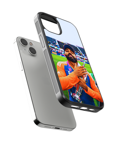Cricket Mobile Cover (Rohit Sharma T20 Champion)