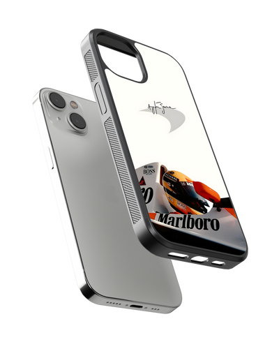 Formula 1 Mobile Cover (Ayrton Senna Malboro)