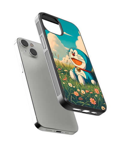 Cartoon Mobile Cover (Happy Doreamon)