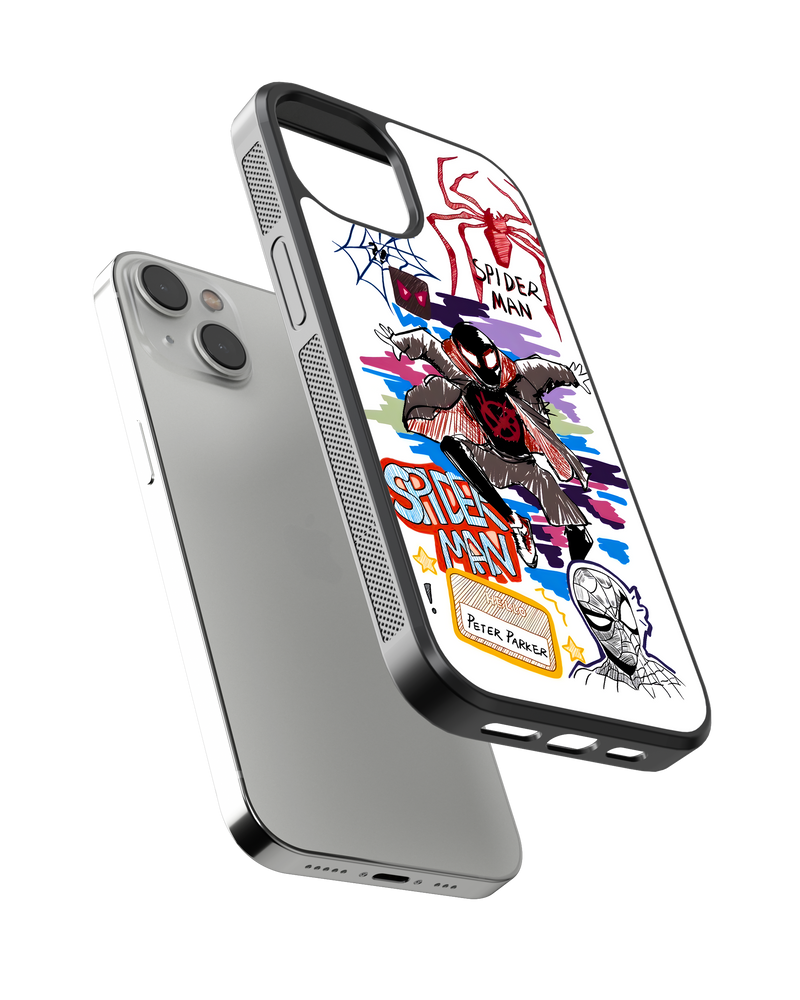 Marvel Impact Case (Miles Morales Sketch)