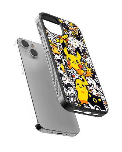 Cartoon Mobile Cover (Pichu Pikachu)