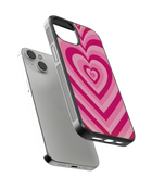 Y2K Impact Case (Pink Hearts)