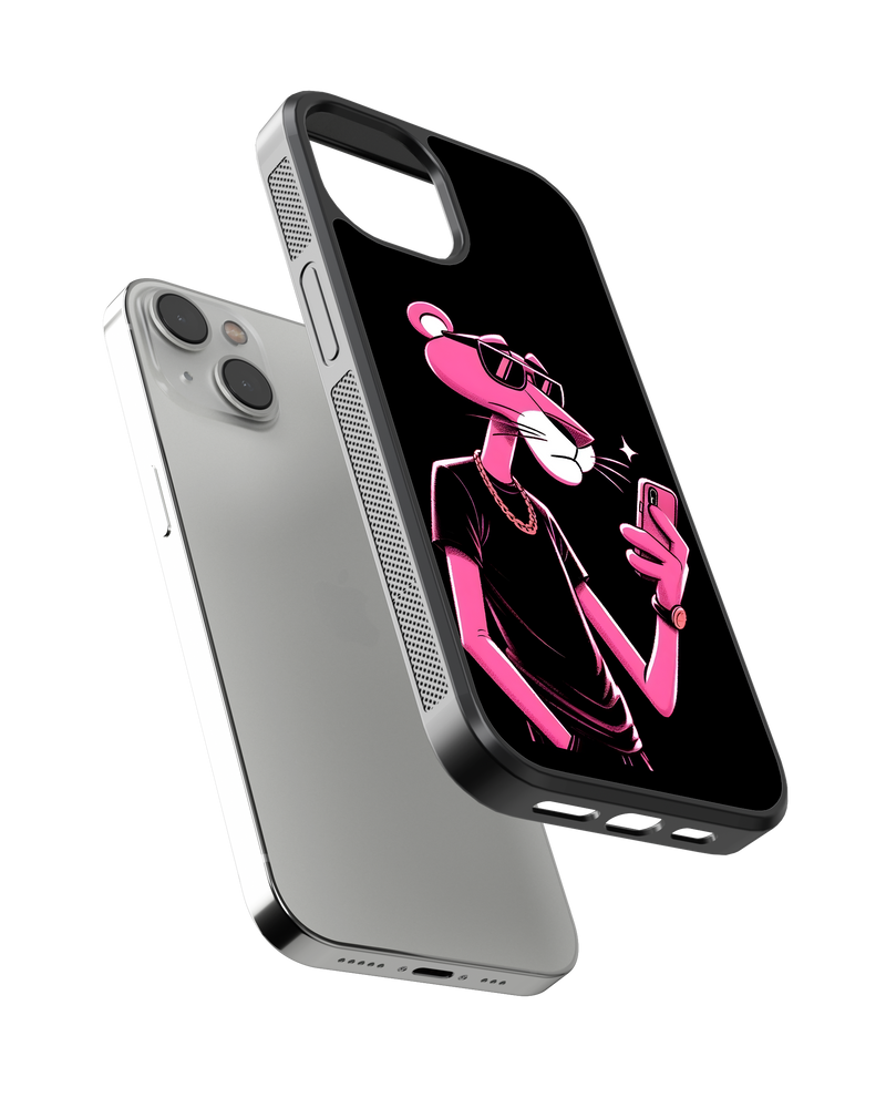 Cartoon Impact Case (Pink Panther Dark)
