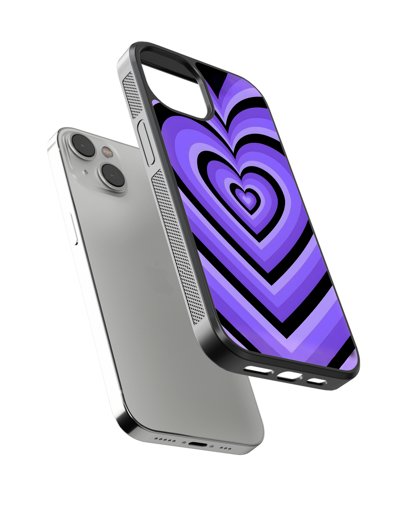 Y2K Impact Case (Purple Hearts)