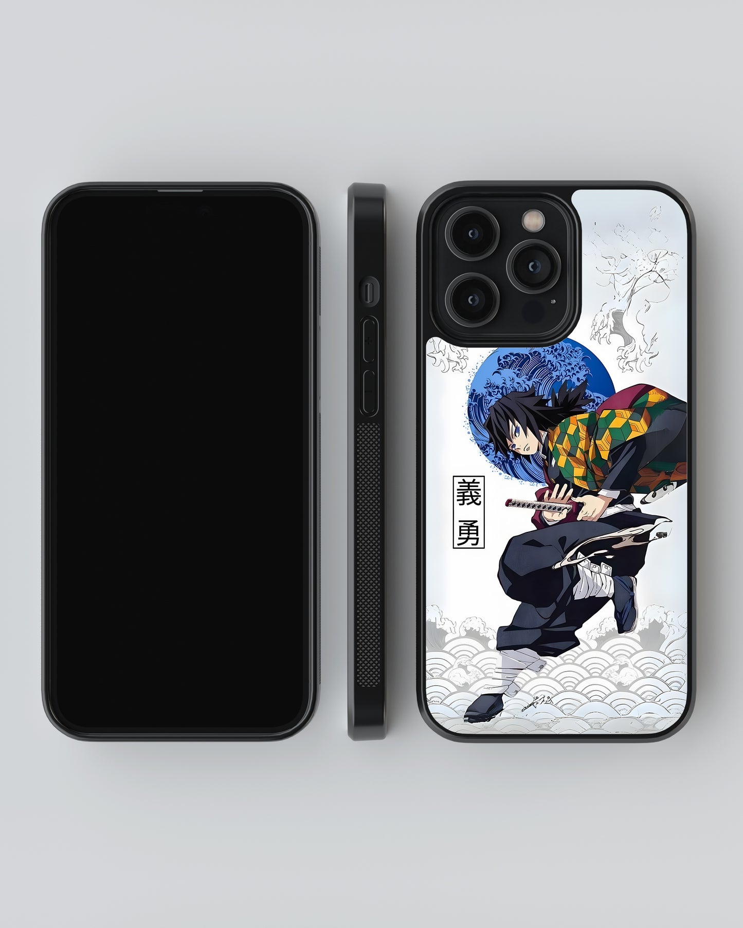 Demon Slayer Mobile Cover (Giyu Tomioka)