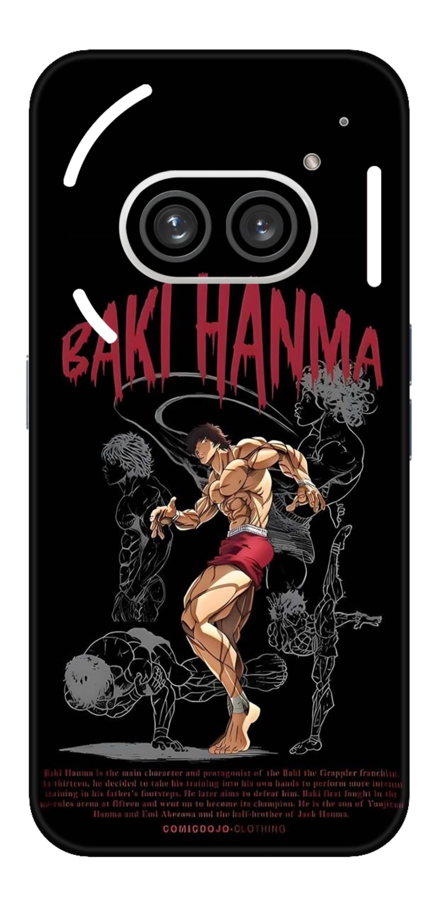 Nothing Phone 2a Skins and Wraps Baki Collection