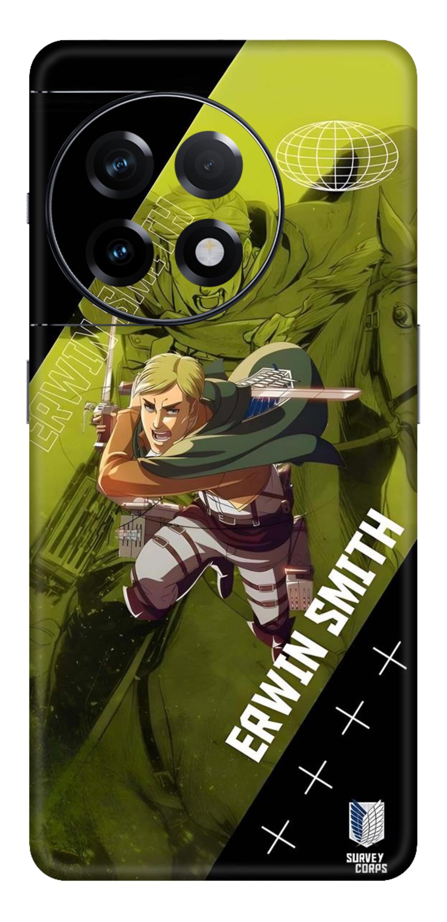 Attack On Titan Mobile Skin (Commander Erwin) - All Mobile Available