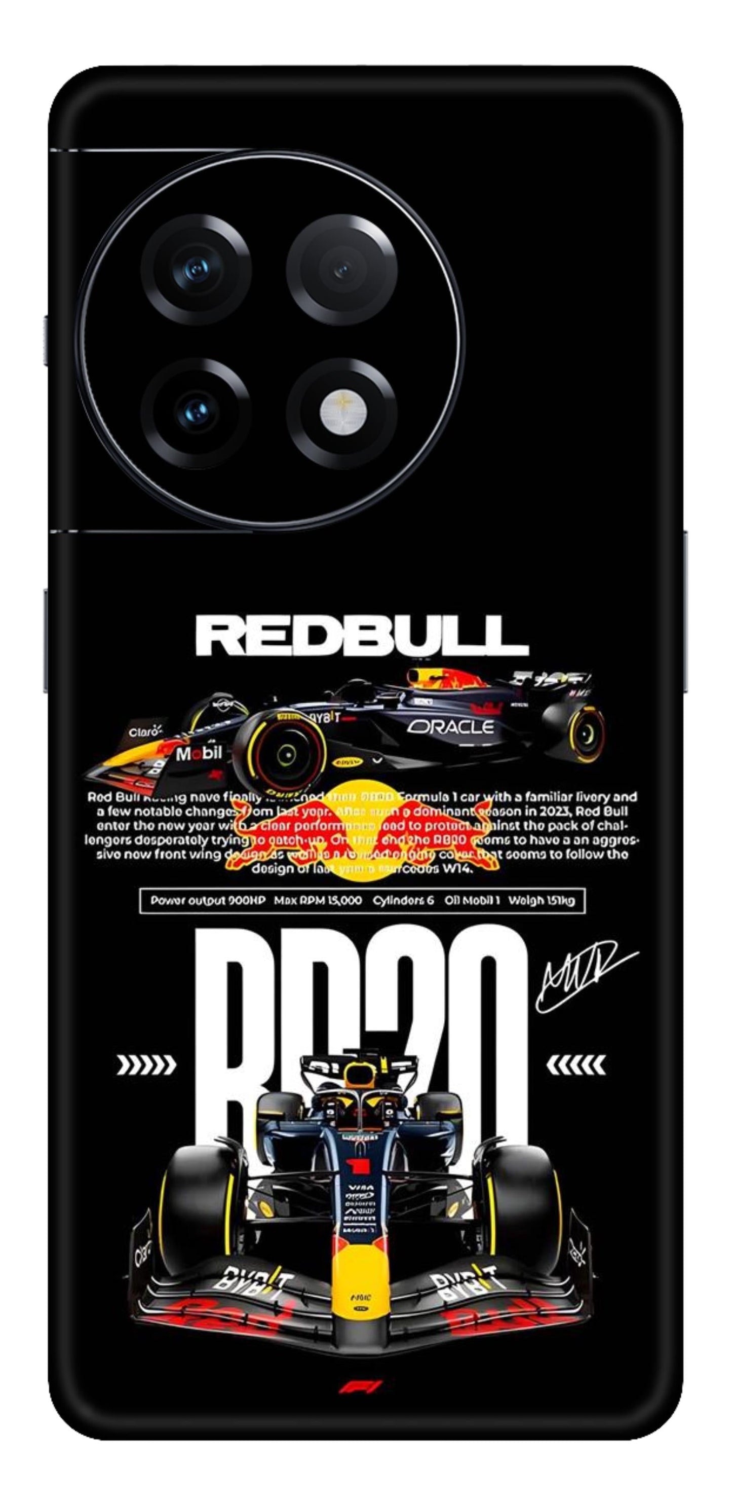 Sports Cars Mobile Skin (F 1 Red Bull) - All Mobile Available