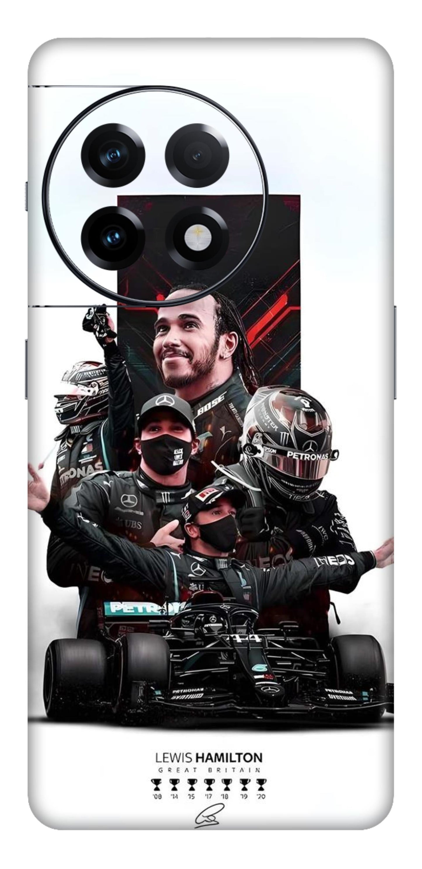 Formula 1 Mobile Skin (Lewis Hamilton) - All Mobile Available