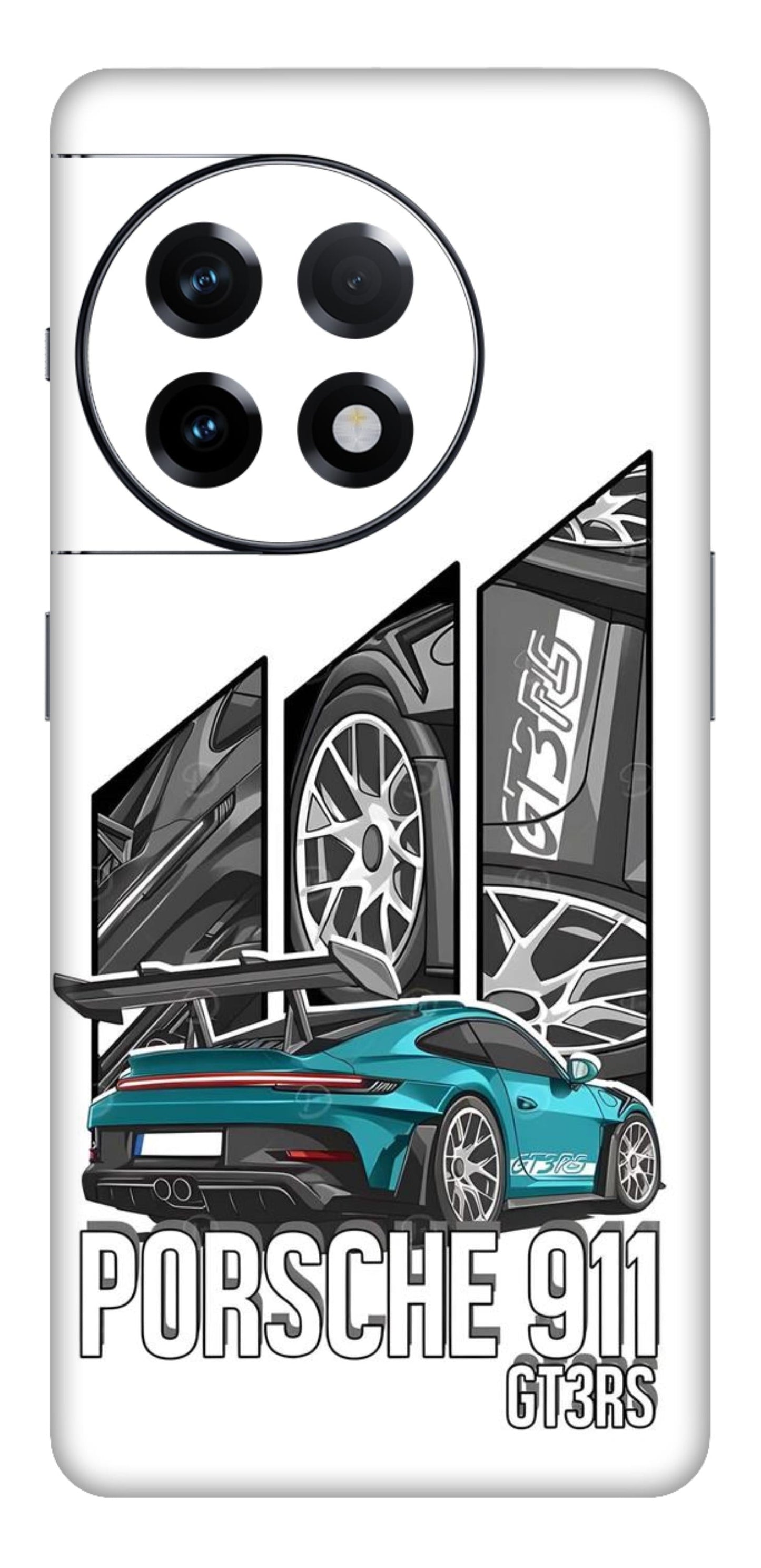 Sports Cars Mobile Skin (Porsche 911 Gt 3 Rs) - All Mobile Available
