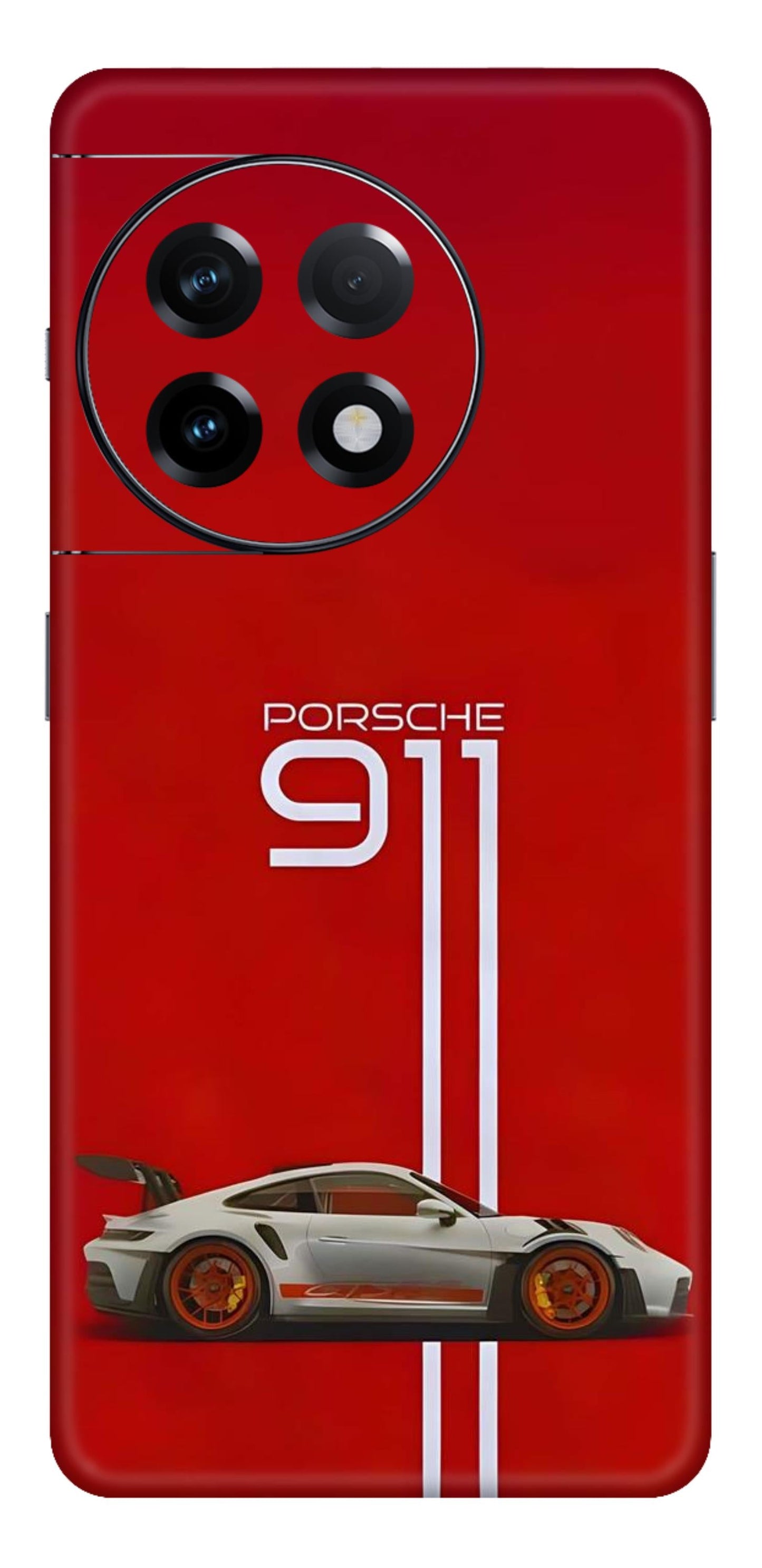 Sports Cars Mobile Skin (Porsche 911 Red) - All Mobile Available