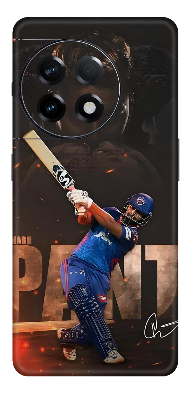 Cricket Mobile Skin (Rishabh Pant) - All Mobile Available