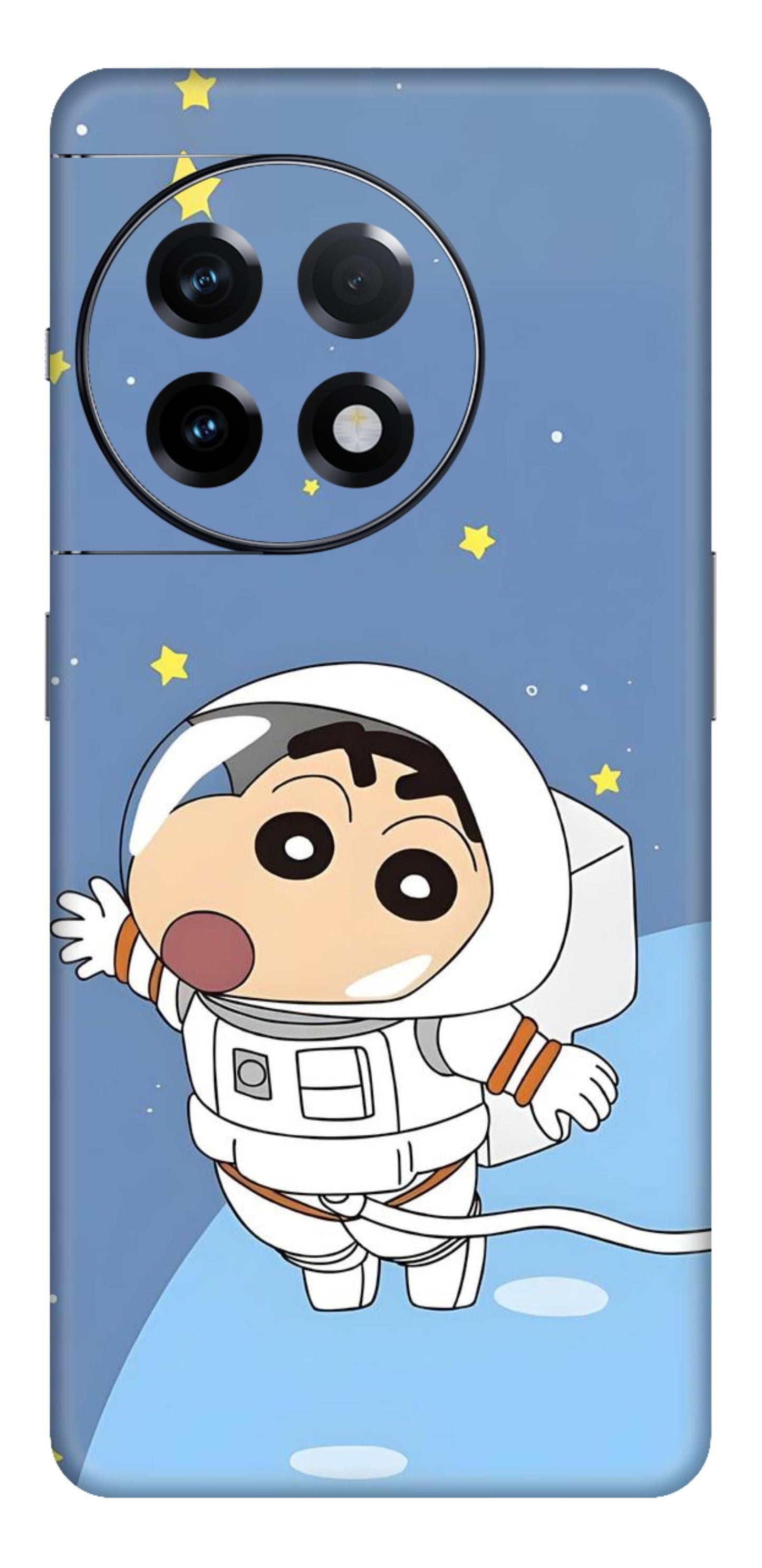 Cartoon Mobile Skin (Space Shinchan) - All Mobile Available