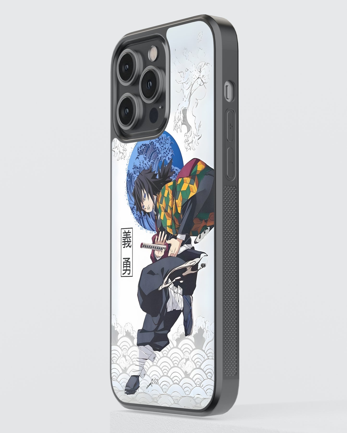 Demon Slayer Mobile Cover (Giyu Tomioka)