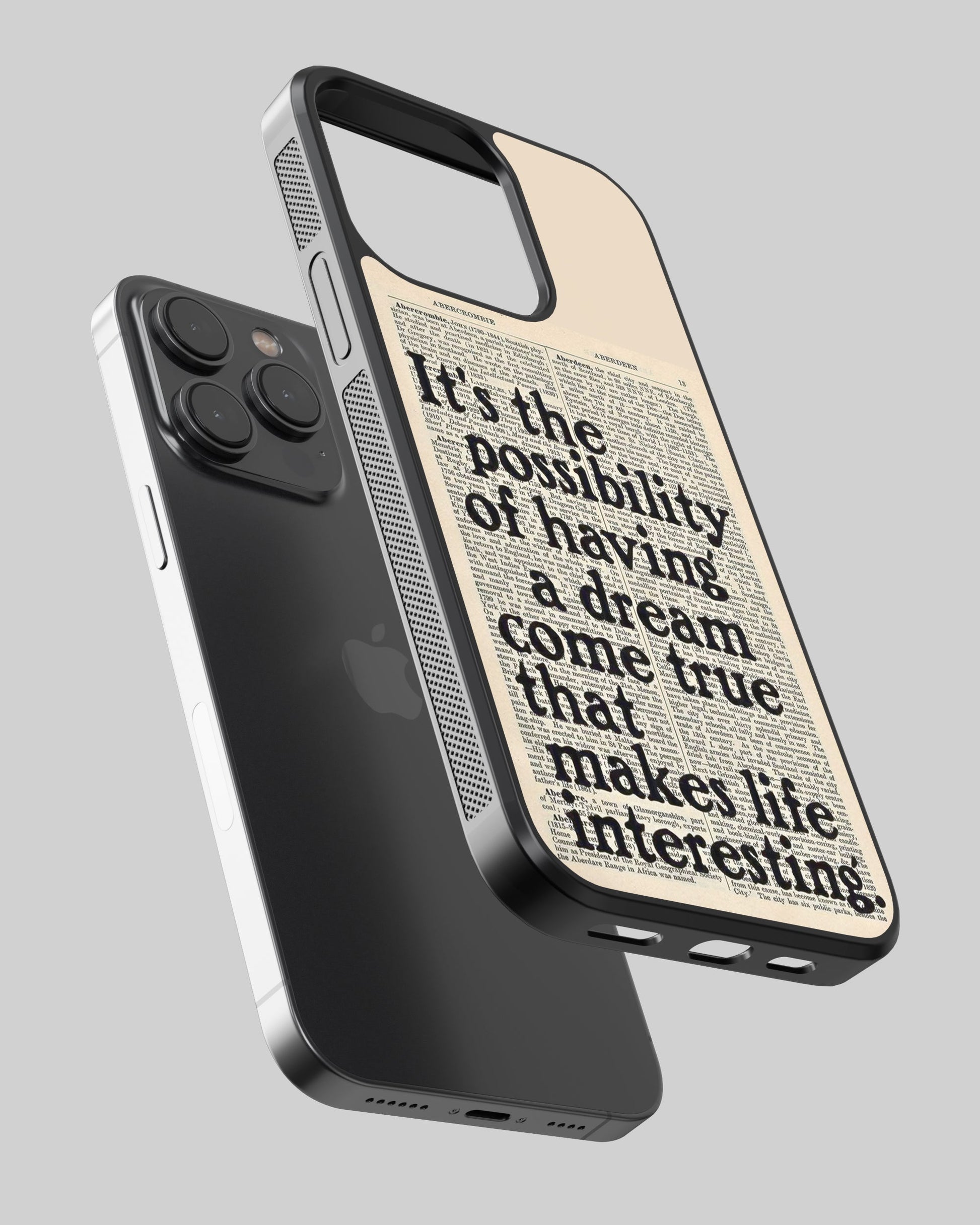 Whispers On Papers Phone Cover