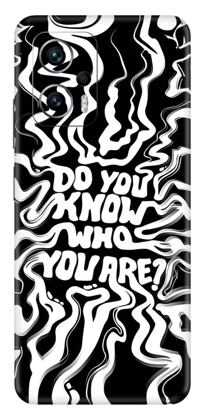 Do you know who you are