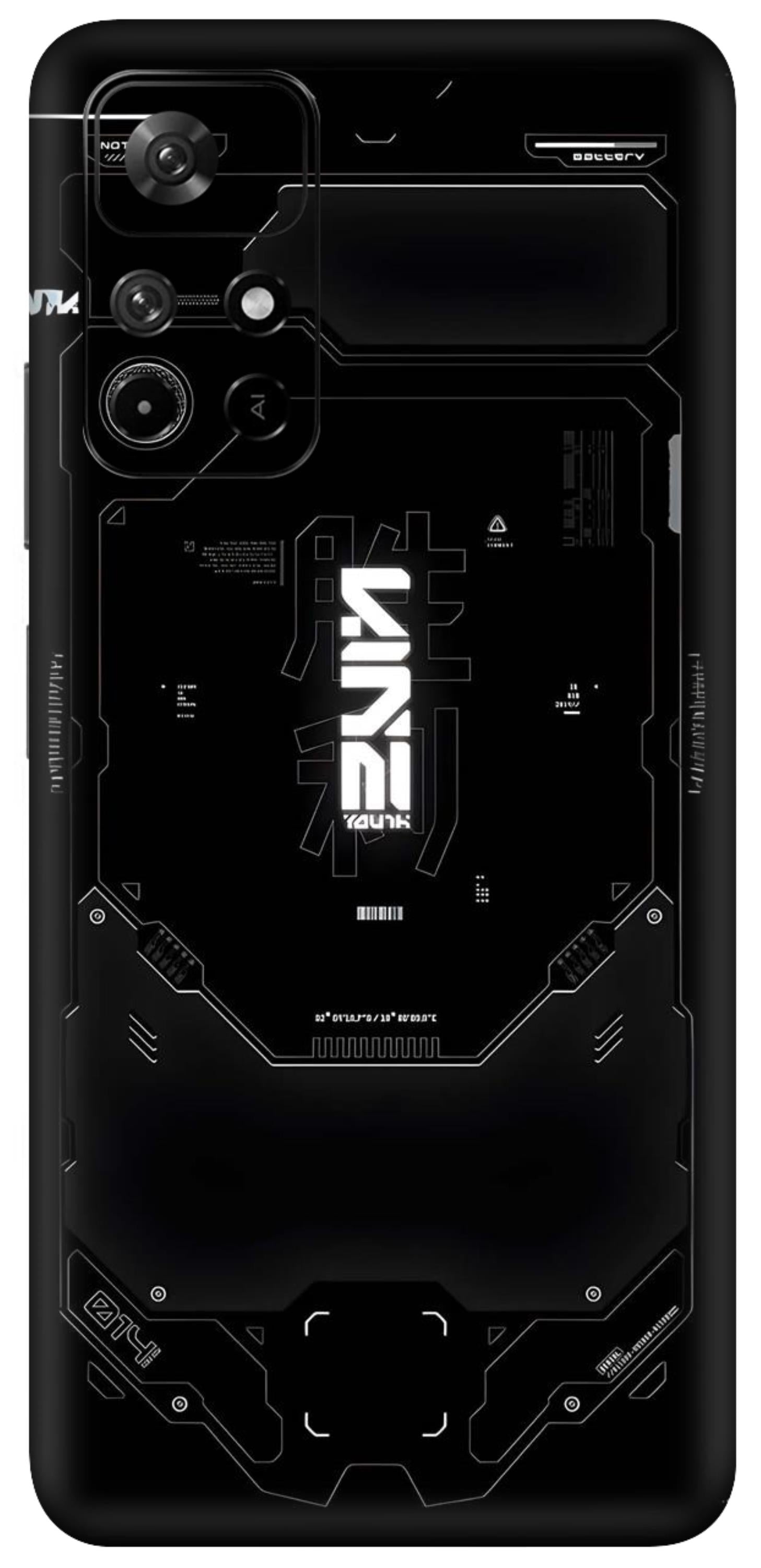 Redmi Note 11T 5G Skins and Wraps