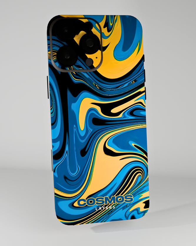 Flux Mobile Skins and Wraps - Steel Tide